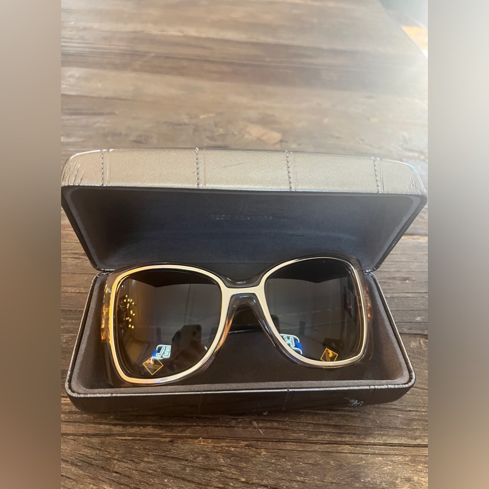Reed Krakoff Rose Gold Colored Sunglasses Oversized